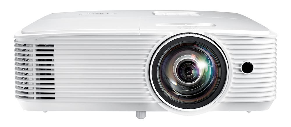 Optoma-GT500XR-XGA-Kurzdistanzprojektor-fur-Wohnzimmer-und-Wohnraume-Demoware-Platin
