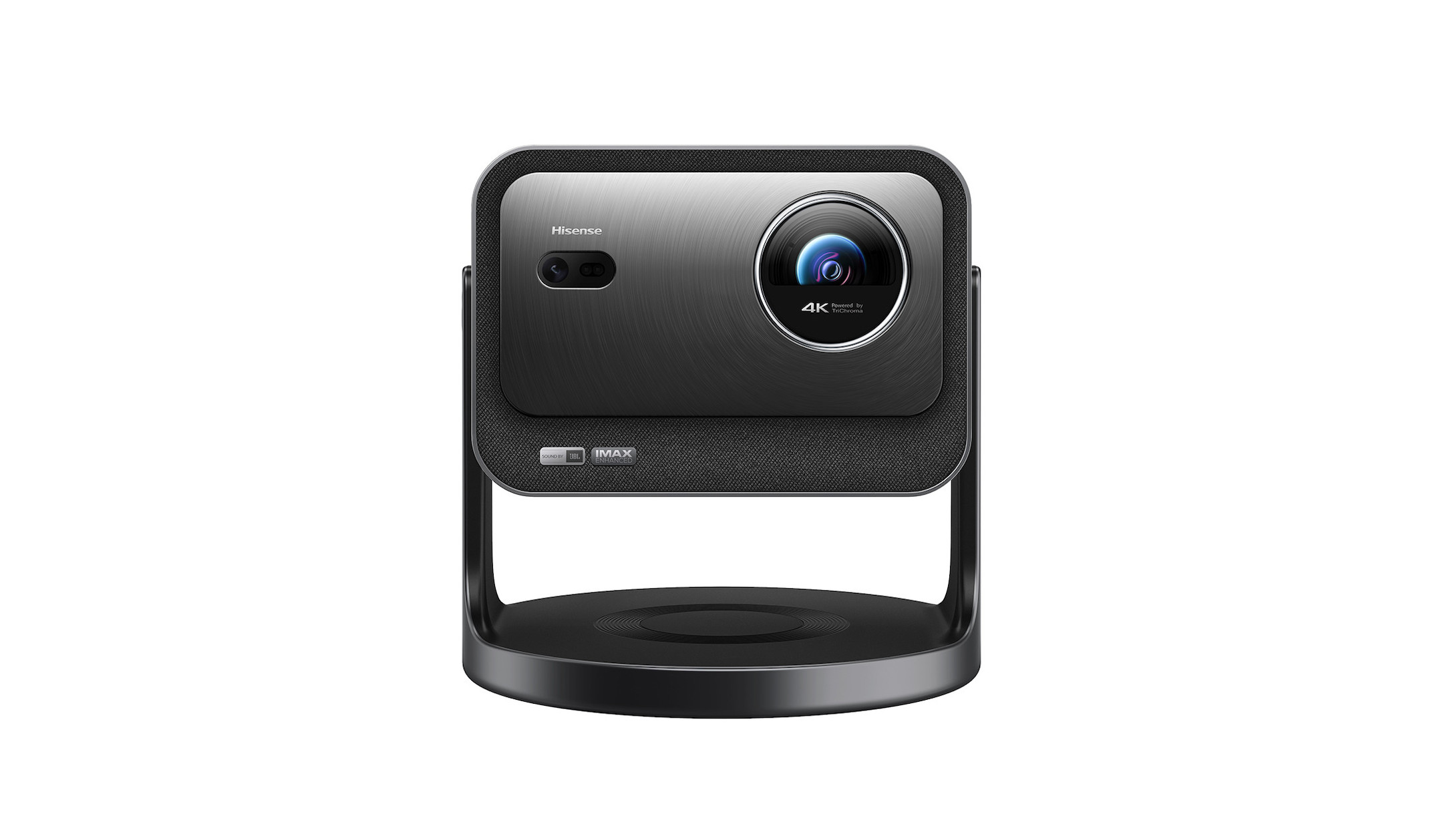 Hisense-C3-4K-Beamer-mit-Trichroma-Laser-und-automatischer-Bildanpassung-fur-das-moderne-Heimkino-Demoware-Silber