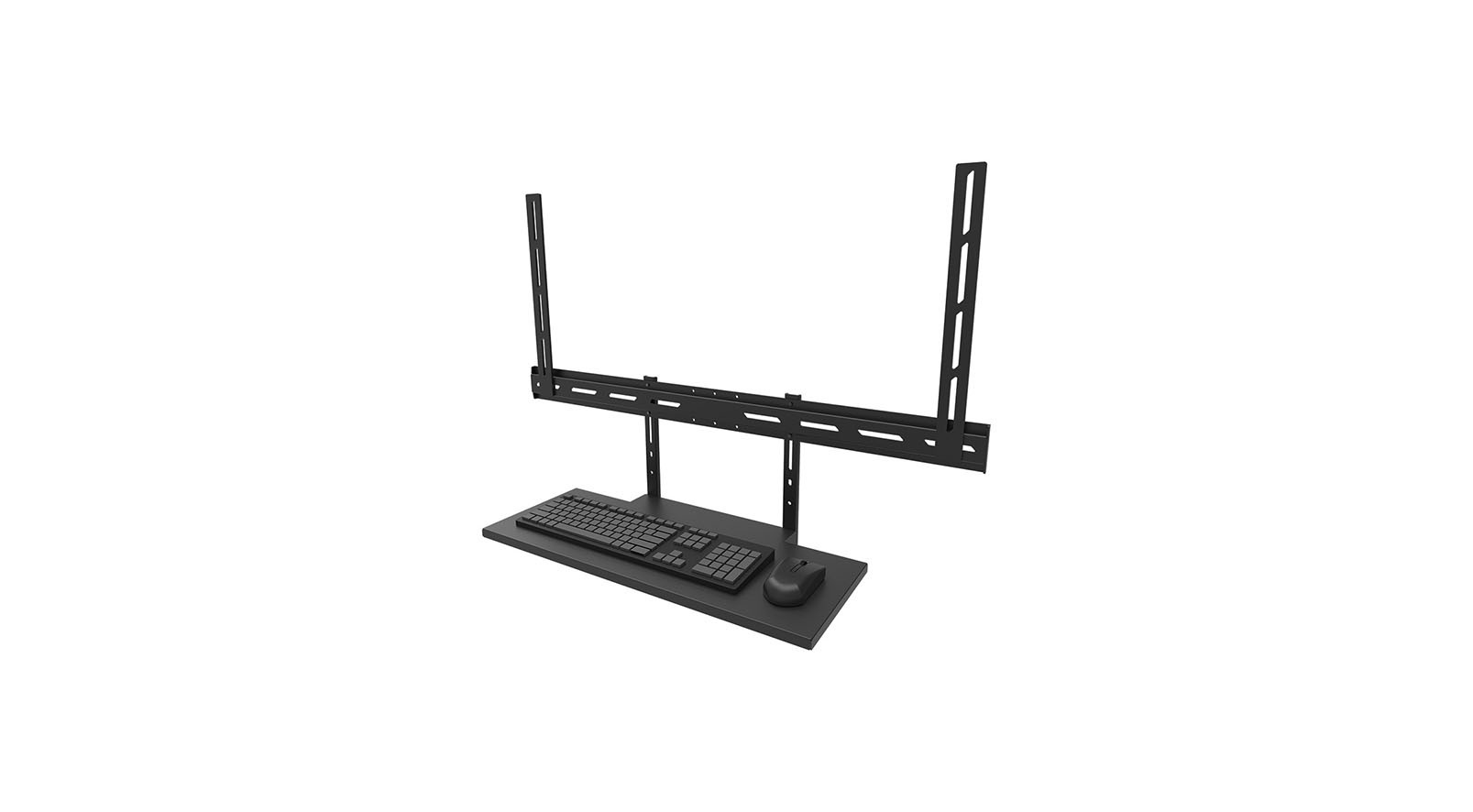 Neomounts-AV40-500BL-Toetsenbordlade-set