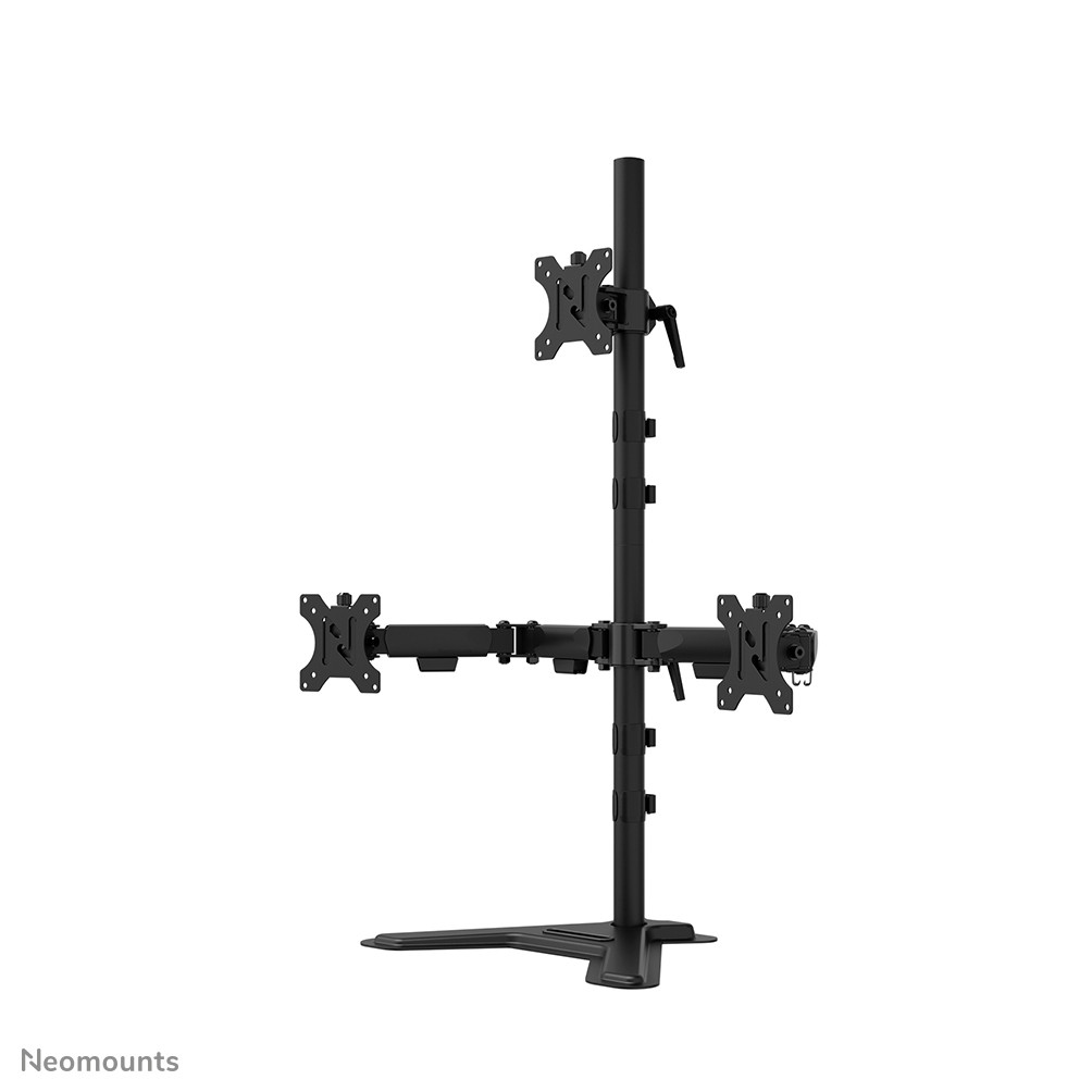 Neomounts-DS45-600BL2-1-Monitorstander-fur-drei-Monitore-bis-32-Zoll