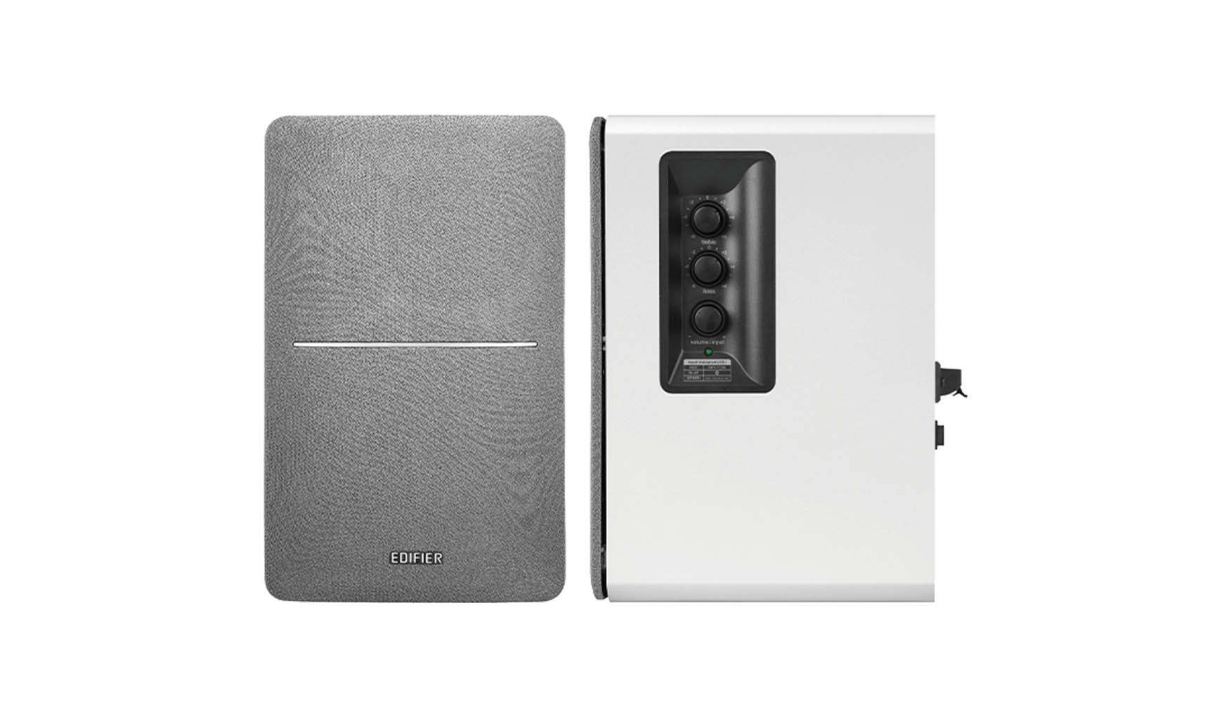 EDIFIER-R1280DB-Regallautsprecher-in-Weiss-Silber