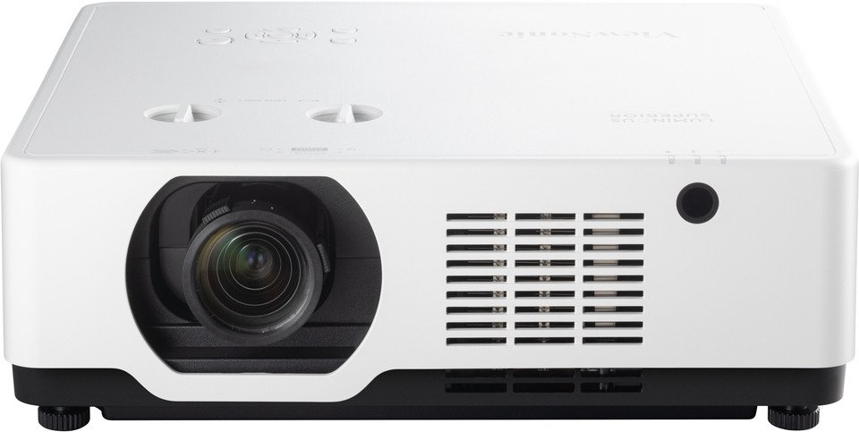 ViewSonic-LSC601WU-Beamer-mit-6000-Lumen-hoher-Helligkeit-und-300-Projektion-fur-grosse-Veranstaltungsorte-Demoware-Platin