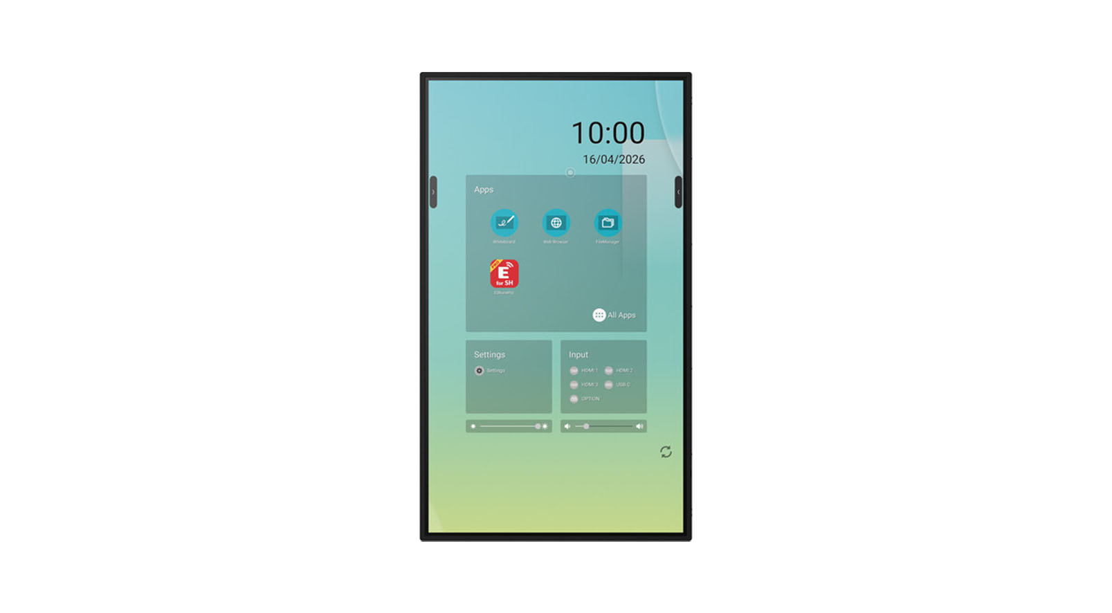 Sharp-PN-LB753-AQUOS-Board-75-4K-interaktives-Collaboration-Display-mit-EDLA-Zertifizierung-von-Google