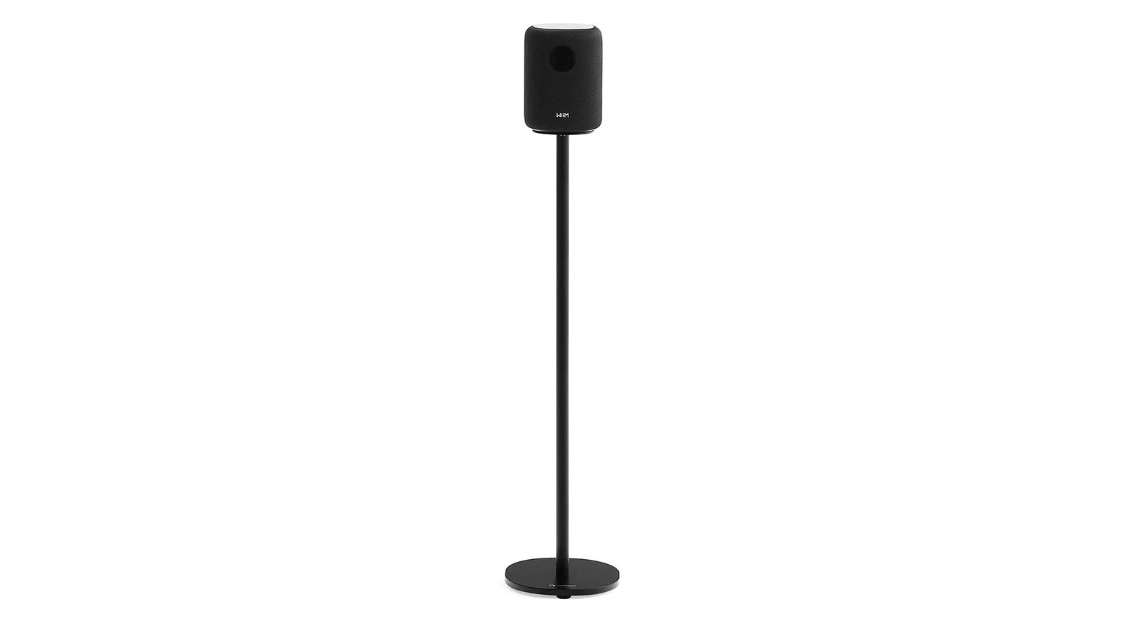 Norstone-WiiM-Sound-Lautsprecherstander-Schwarz-Matt-Stuck