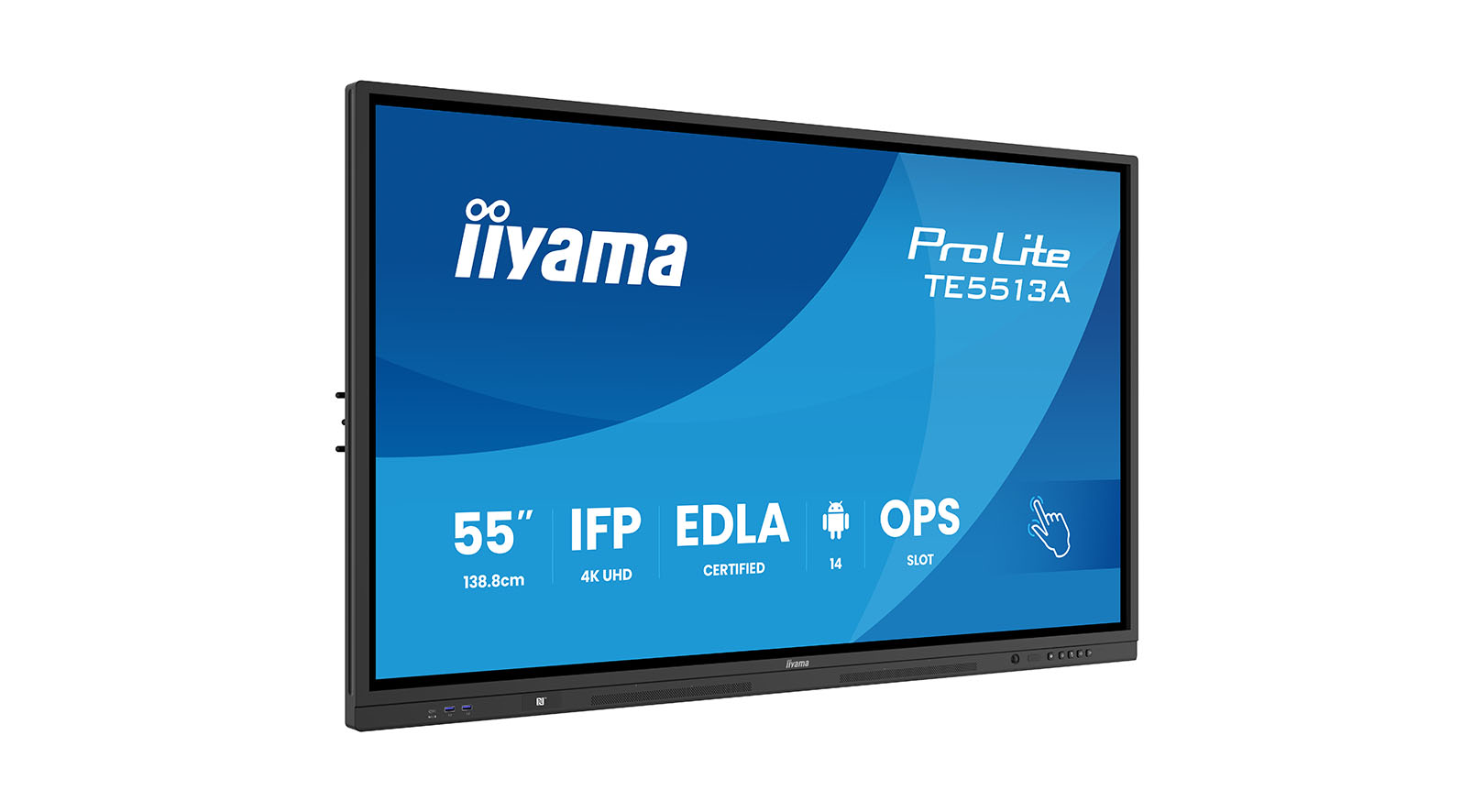 iiyama-ProLite-TE5513A-B3AG-55-inch-interactief-scherm-met-Google-EDLA-certificering