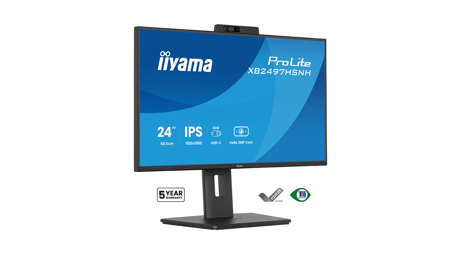 iiyama-ProLite-XB2497HSNH-B1-24-inch-IPS-monitor-met-ingebouwde-5-MP-Windows-Hello-camera