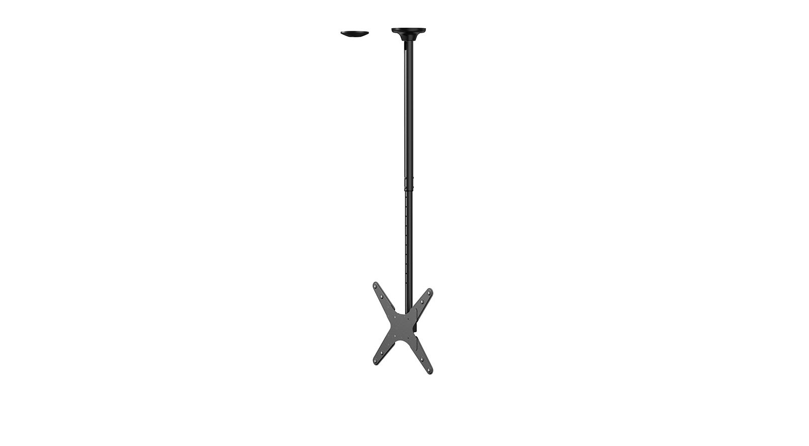 Neomounts-FPMA-C340BLACK-Plafondbevestiging-voor-monitor-tv-voor-1-scherm-32-75