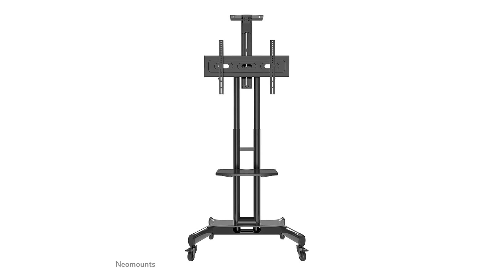 Neomounts-NM-M1700BLACK-TV-wagen-32-75-max-50-kg-handmatige-hoogteverstelling-104-2-154-2-cm