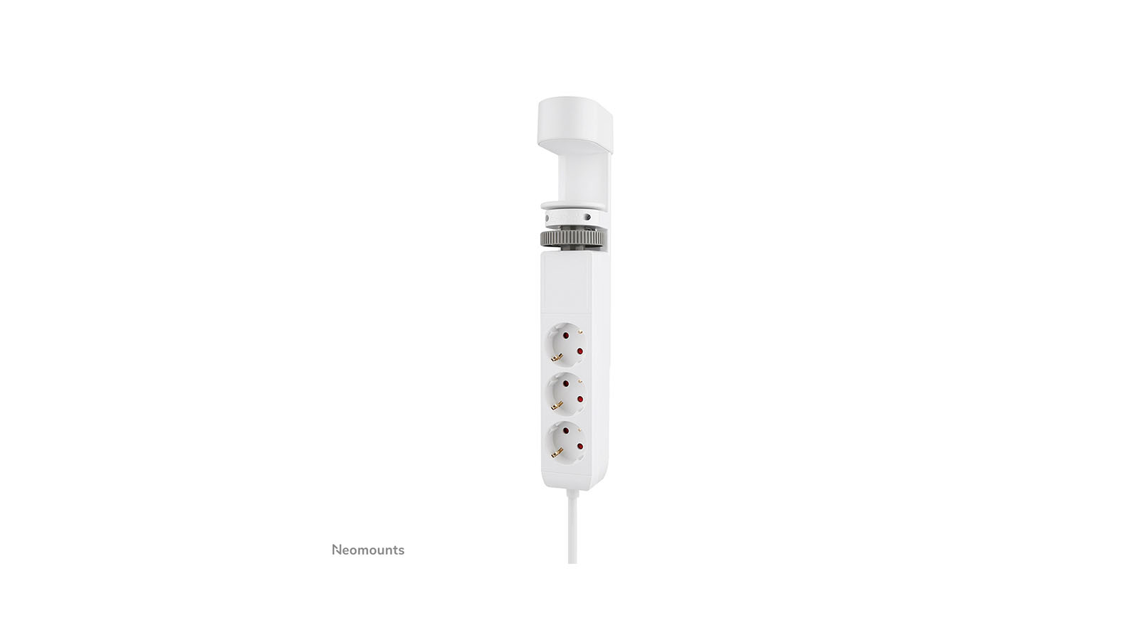 Neomounts-DS22-840WH6-Bureaustopcontact-met-klem-en-USB-C-en-USB-A-poorten-wit