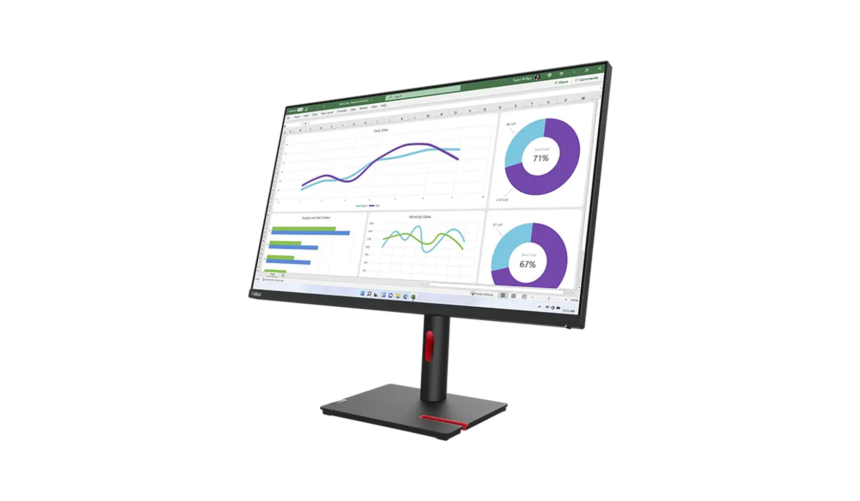 Lenovo-ThinkVision-T32h-30-31-5-inch-QHD-IPS-monitor-met-90-W-USB-C-voor-hybride-werkplekken
