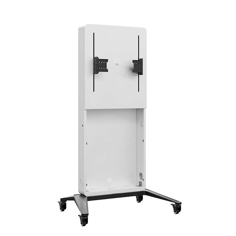 Hagor-CON-Line-R-M-Lift-Mobiele-mediastandaard-met-hefmechanisme-voor-een-scherm-van-55-75-elektrisch-in-hoogte-verstelbaar