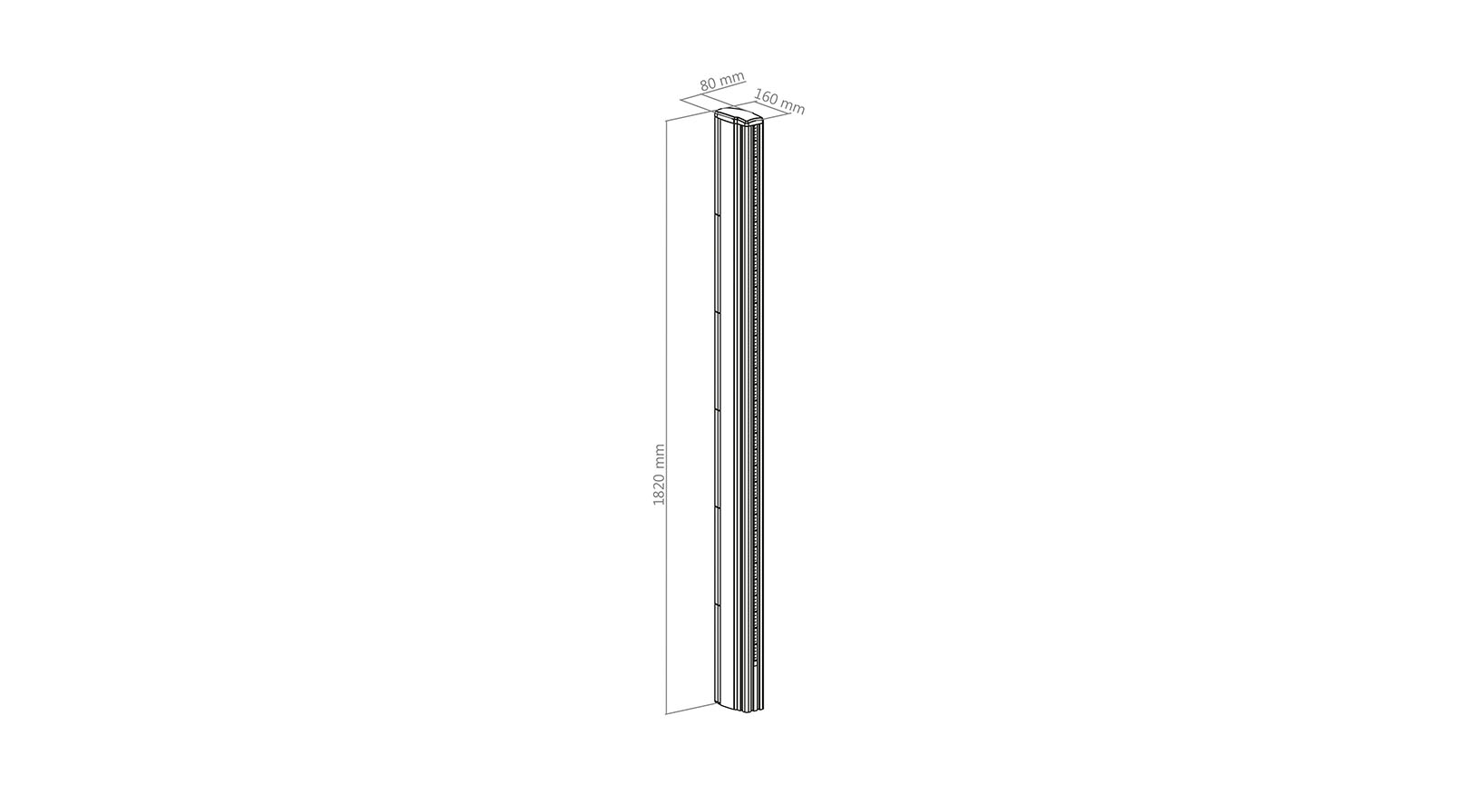 hagor-compronents-cps-alu-pillar-1800-mm