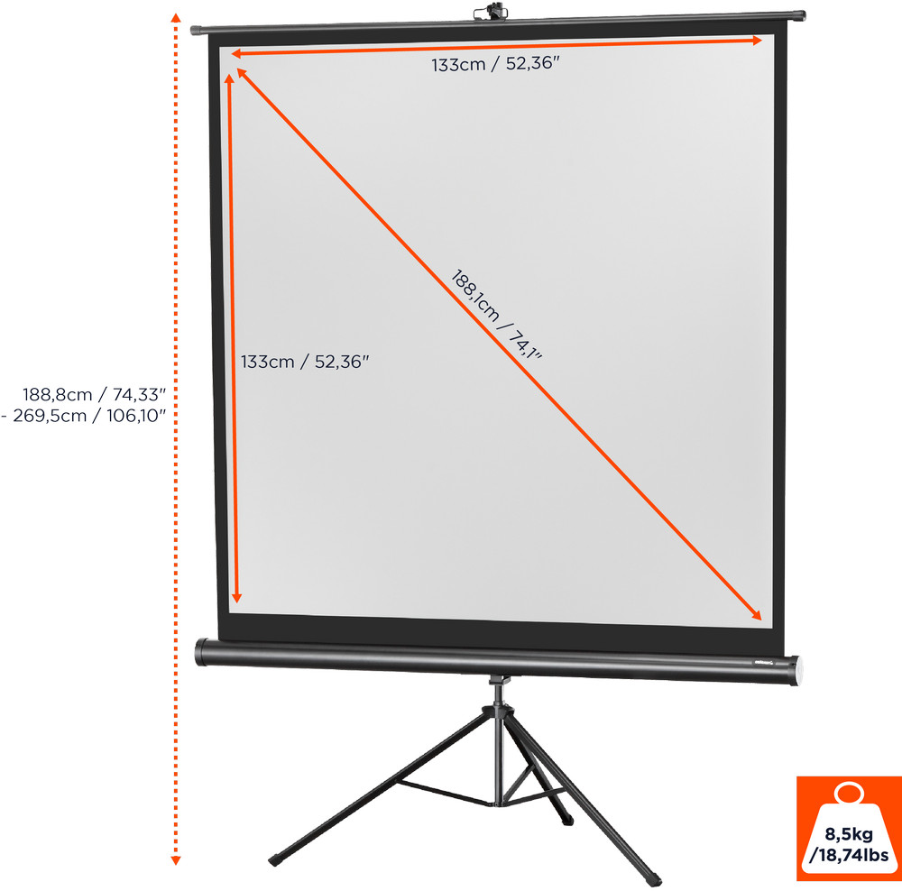 celexon-Economy-projectiescherm-met-statief-133-x-133-cm