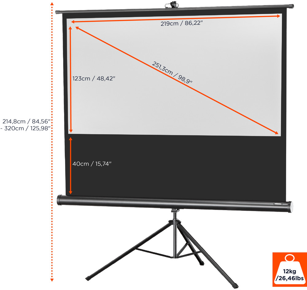 celexon-Economy-projectiescherm-met-statief-219-x-123-cm