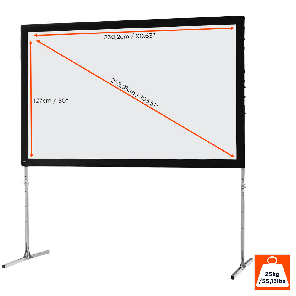 celexon-span-projectiescherm-Mobil-Expert-203-x-127-cm-frontprojection