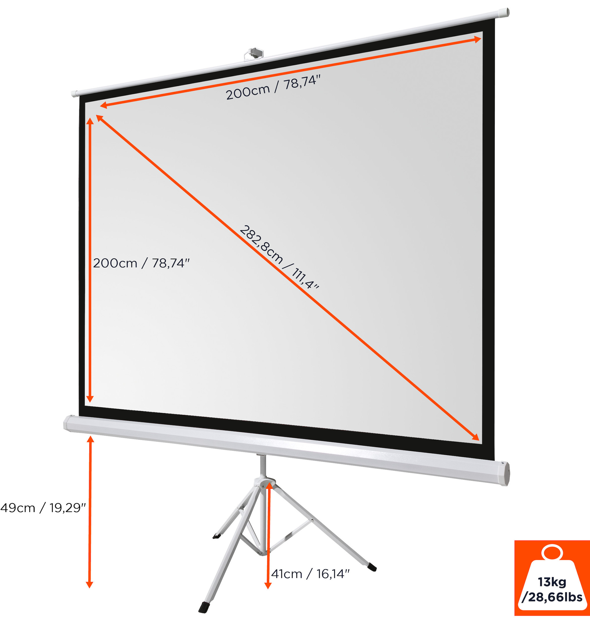 celexon-basic-Stativ-Leinwand-110-200x200-cm-1-1-mobile-transportable-4K-Full-HD-Leinwand-Beamerleinwand-mit-Stativ-fur-Heimkino-und-Buroprasentationen-Blitzschneller-Aufbau-in-3-Schritten