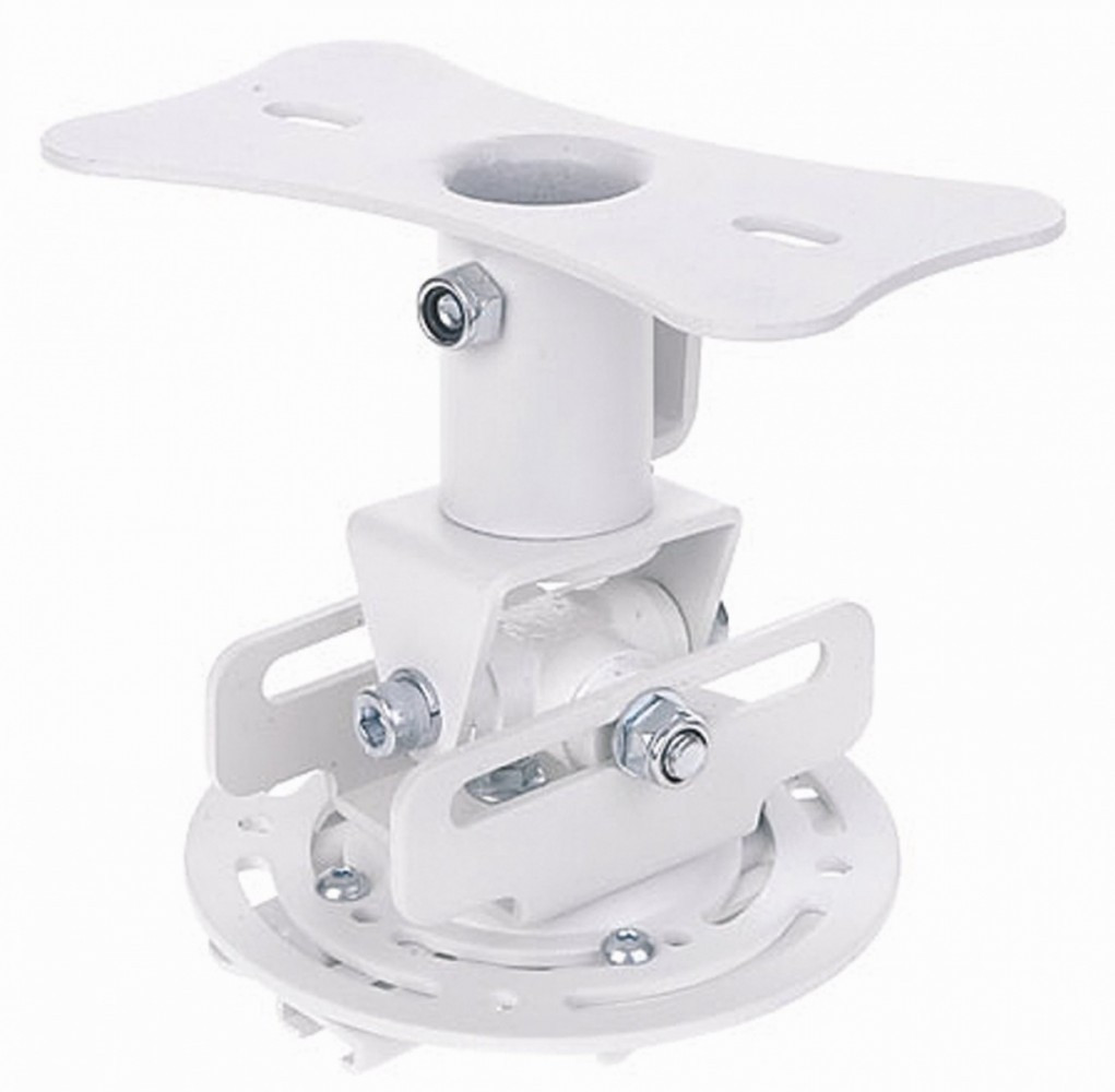 OPTOMA Deckenhalterung OCM818W-RU Universal-Deckenhalterung 120mm fixe Laenge weiss 1,2kg