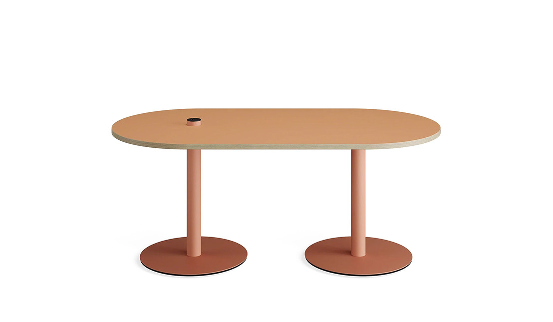 Steelcase Obelos Konferenztisch Lounge Höhe mit Power Island für informelle Meetings Steelcase-Obelos-Konferenztisch-Lounge-Hohe-mit-Power-Island-fur-informelle-Meetings