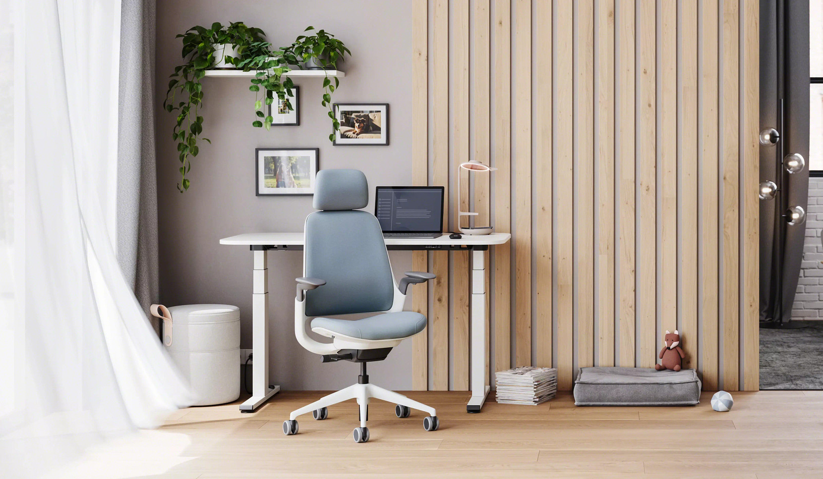 Steelcase-Series-1-ergonomischer-Burostuhl-mit-gepolsterter-Ruckenlehne-und-gewichtsaktivierter-Mechanik