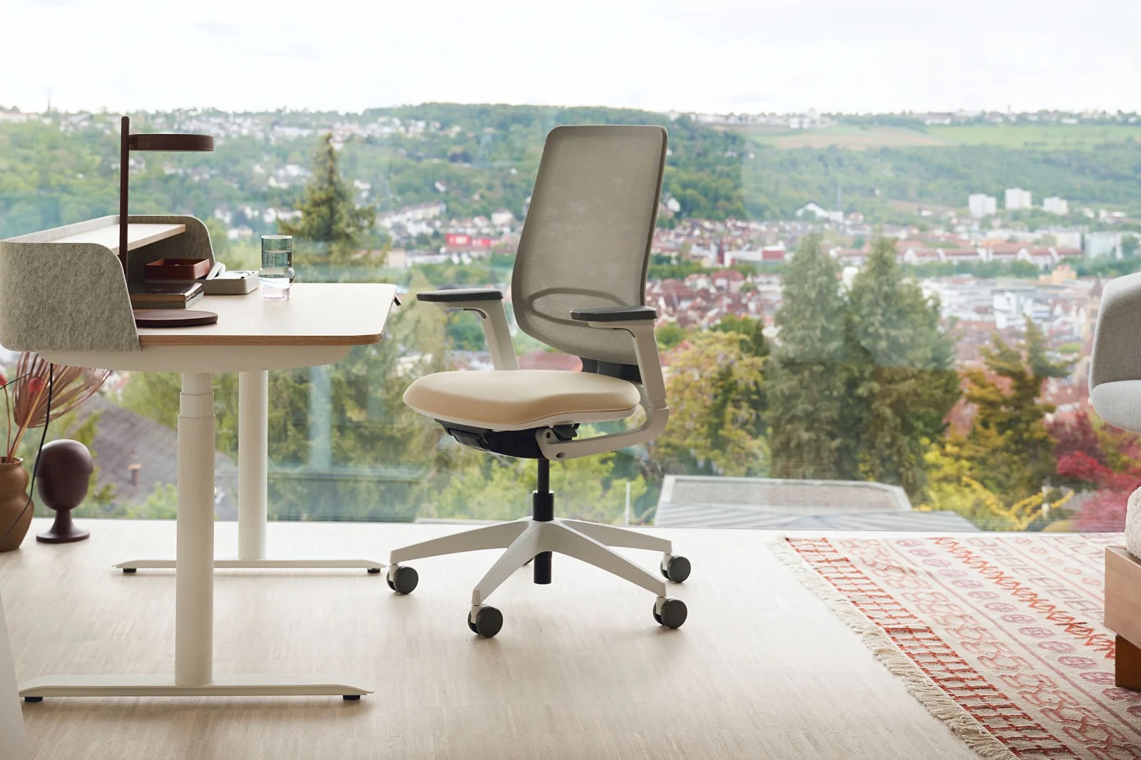 Sedus-se-flex-Burostuhl-mit-Membranbespannung-und-Lordosenstutze-fur-Desk-Sharing