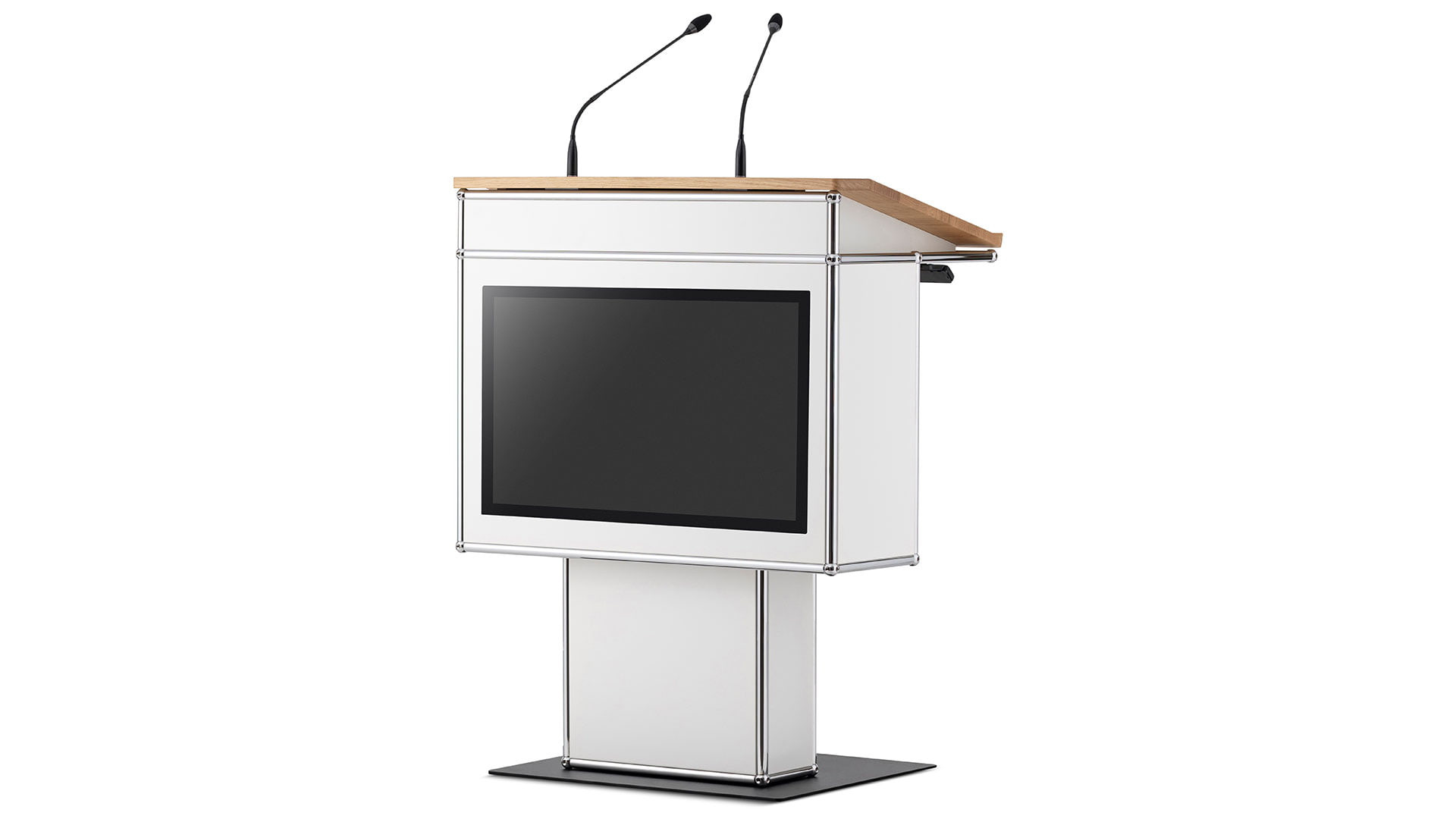 infoWERK rednerPULT FM39H mit optionalem Display und höhenverstellbar für moderne Konferenzräume infoWERK-rednerPULT-FM39H-mit-optionalem-Display-und-hohenverstellbar-fur-moderne-Konferenzraume