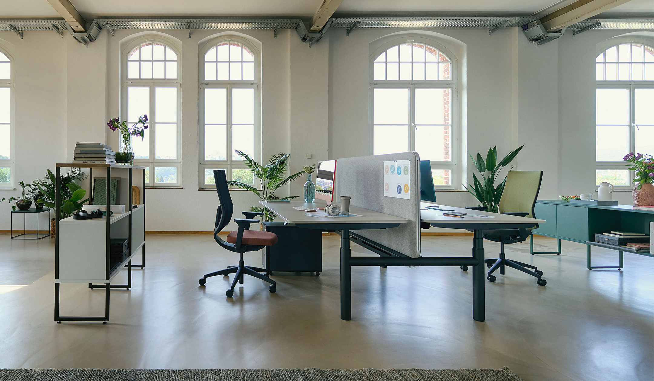 Sedus se:lab twin Doppel-Arbeitsplatz für agile Teambüros mit regelmäßigen Haltungswechsel Sedus-se-lab-twin-Doppel-Arbeitsplatz-fur-agile-Teamburos-mit-regelmassigen-Haltungswechsel