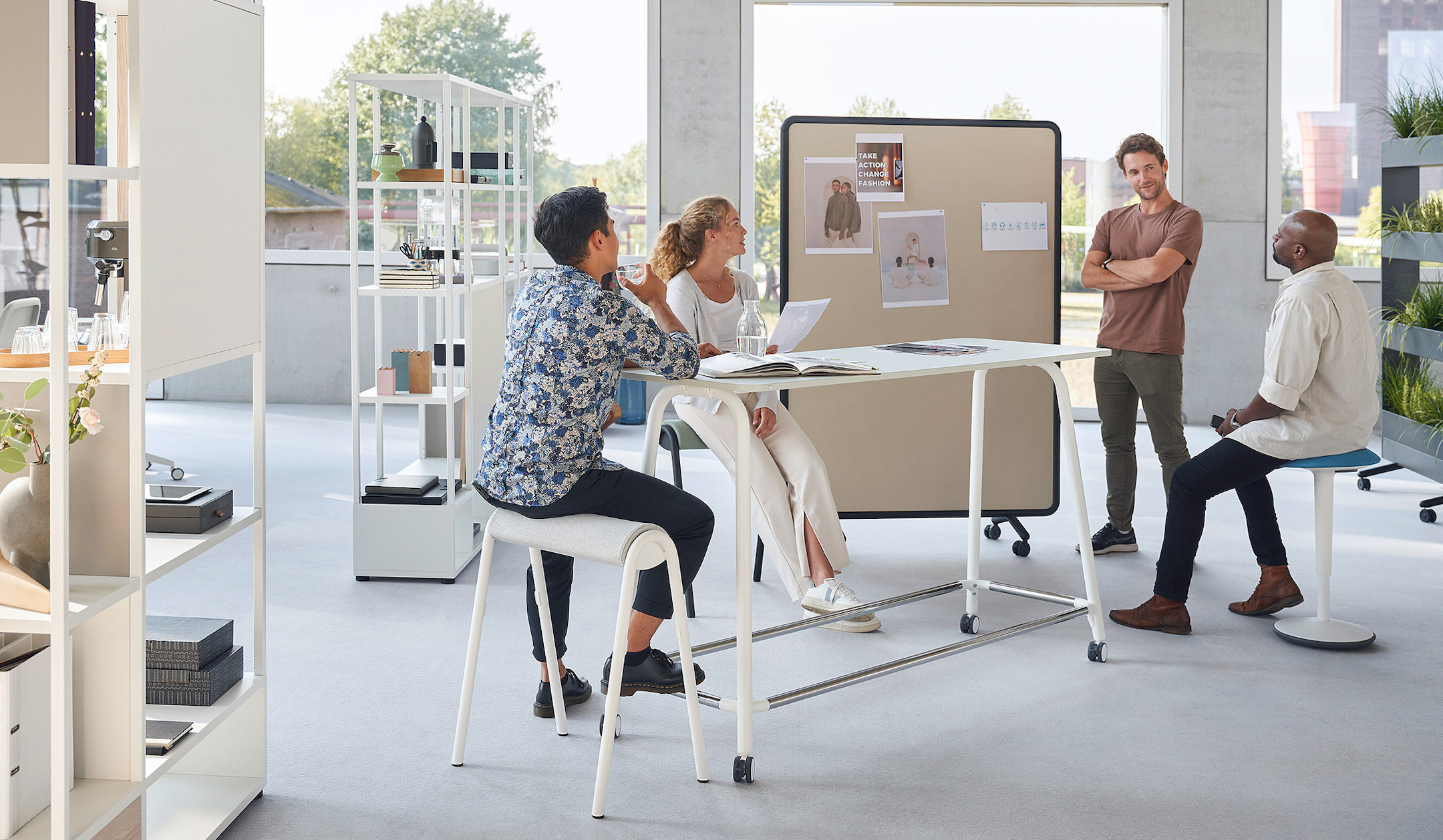 Sedus se:lab high desk agile Workshop-Tisch mit Rollen Sedus-se-lab-high-desk-agile-Workshop-Tisch-mit-Rollen