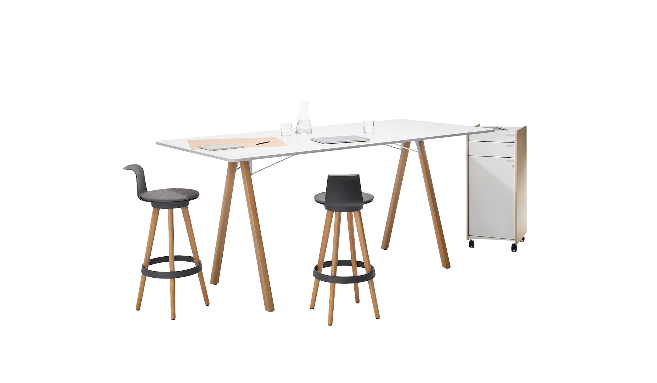 Bene-DELTA-PURE-MEETING-High-Besprechungstisch-fur-Meetings-im-Stehen-und-vielfaltiger-Gestell-sowie-Plattenauswahl