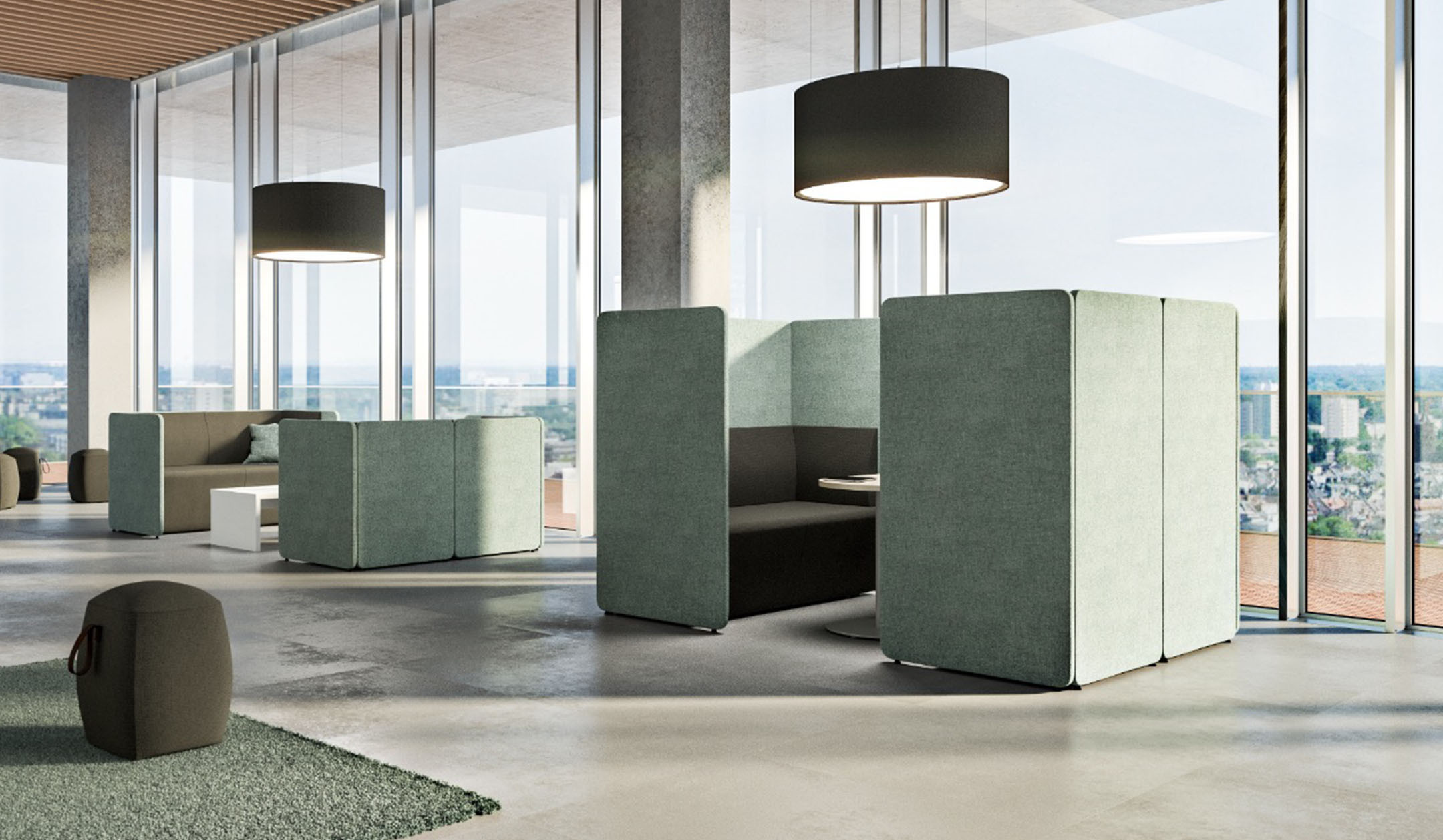 ASSMANN-Syneo-Line-Lounge-Akustikmobel-mit-effektivem-Schallschutz-und-werkzeugloser-Montage