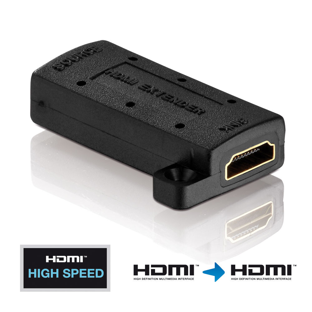 PureInstall PI090 High-Speed HDMI Signalverstärker Extender 3D 2.0