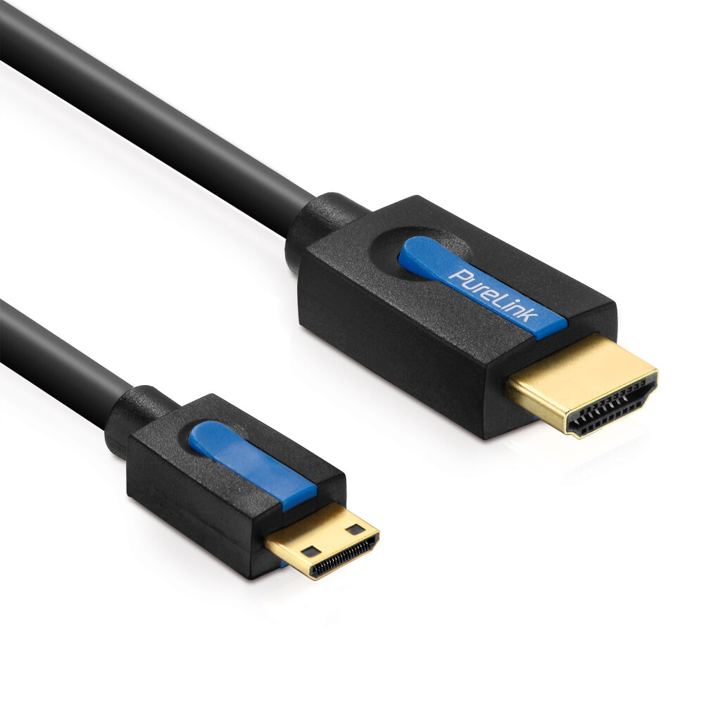 Cinema Serie CS1100 High-Speed HDMI/Mini HDMI Kabel mit Ethernet 2,0 m 4K 3D FullHD 2.0 ver