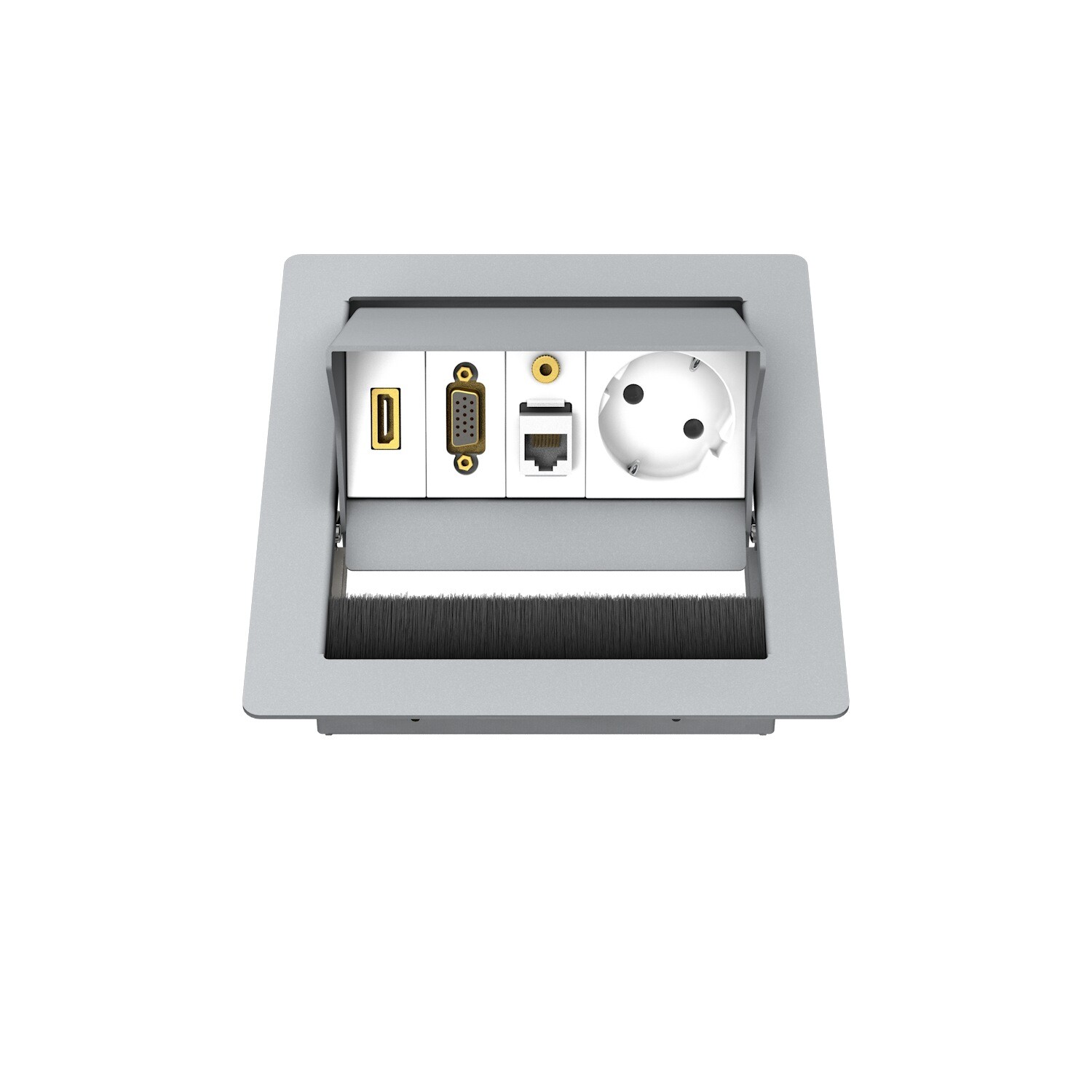 Kindermann-CablePort-standard2-2-fach-1-x-Strom