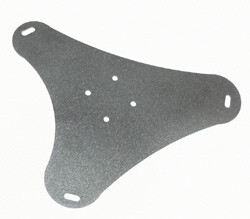 PeTa-plafondbeugel-voor-dwarsbalken-incl-half-coupler-15-cm-zwart