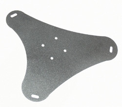 PeTa-plafondbeugel-voor-dwarsbalken-incl-half-coupler-15-cm-zilver