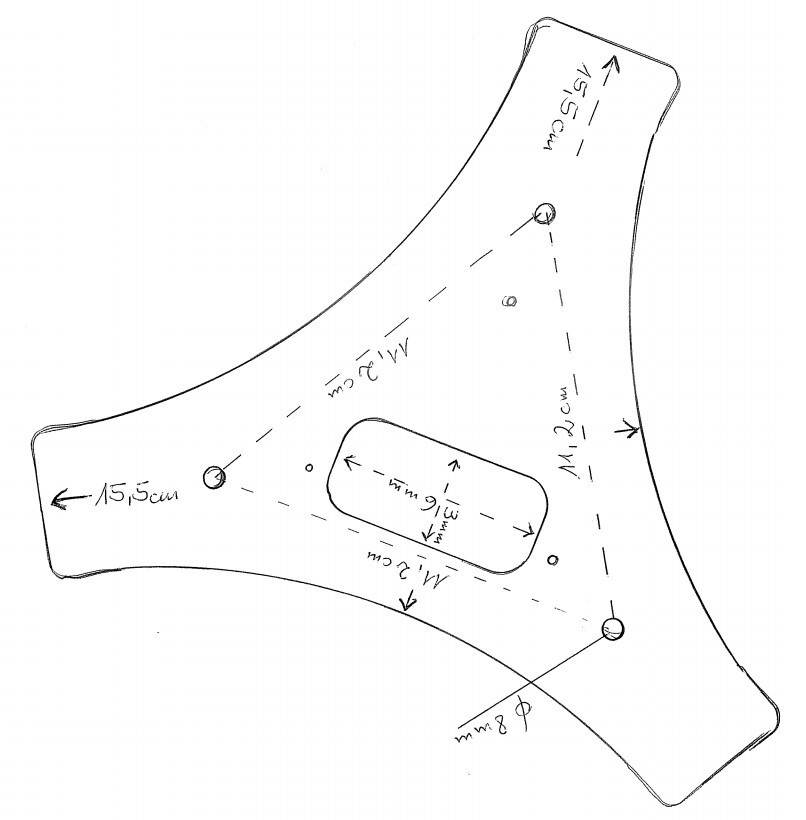 PeTa-plafondbeugel-Design-Home-edelstaal-40-70-cm