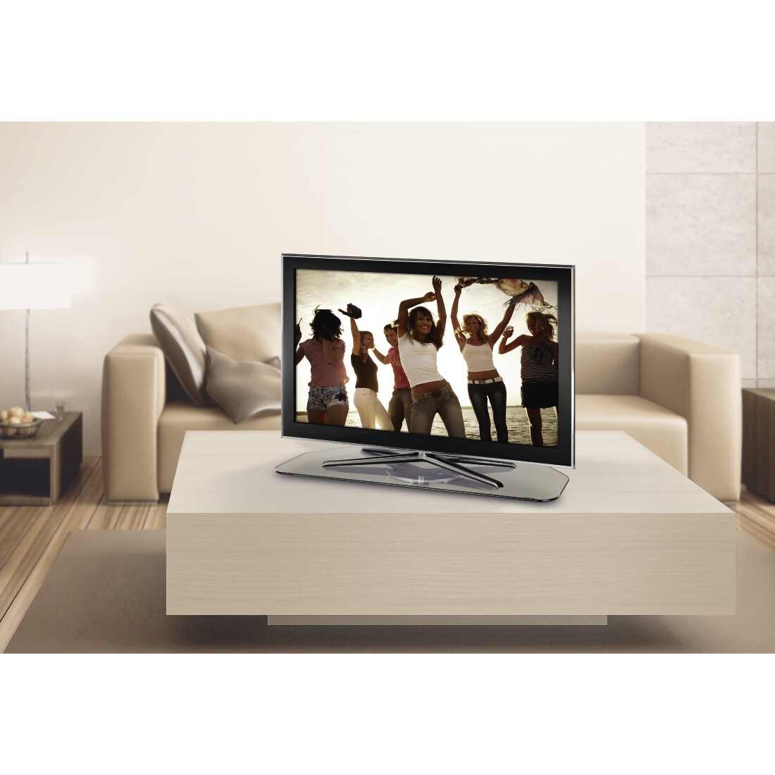 Hama-LCD-Plasma-TV-draaiplateau-Glas-helder