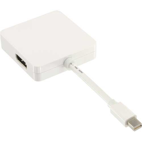 InLine-Mini-DisplayPort-naar-HDMI-DVI-DisplayPort-adapterkabel-wit