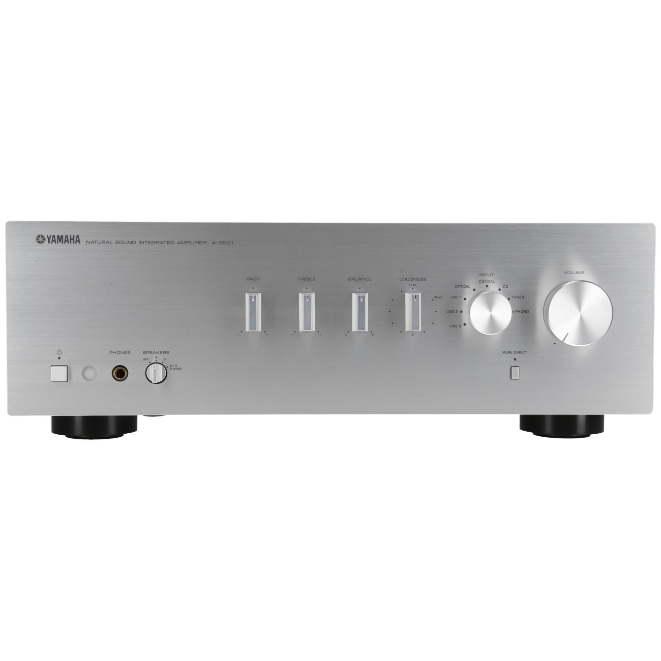 Yamaha-A-S501-Vollverstarker-silber