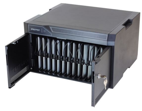 Ergotron-Tablet-Managementwagen-Desktop-Modul-16-fur-iPad