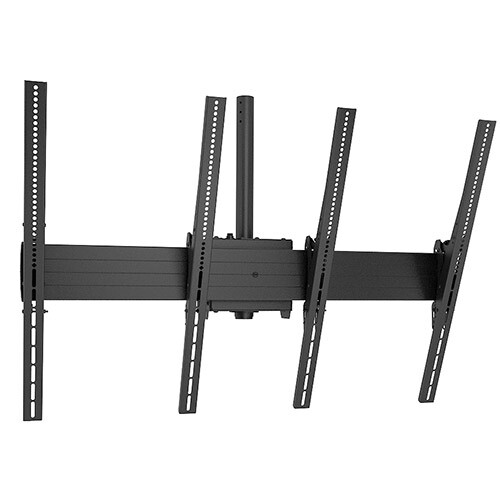 Chief-LCM2x1UP-2x1-neigbare-Videowall-Deckenhalterungssystem-Hochformat-Schwarz-40-bis-55