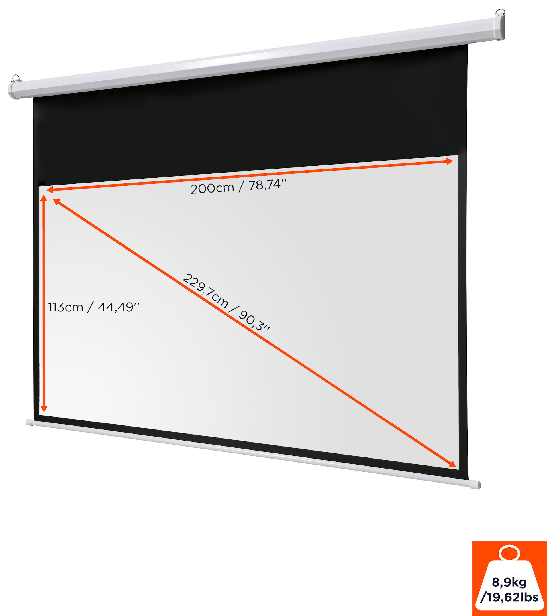 celexon-gemotoriseerd-basisscherm-90-200x113-cm-16-9-elektrisch-Full-HD-4K-projectiescherm-voor-thuisbioscoop-of-kantoorpresentaties-geschikt-voor-plafondmontage-of-wandmontage-incl-afstandsbediening