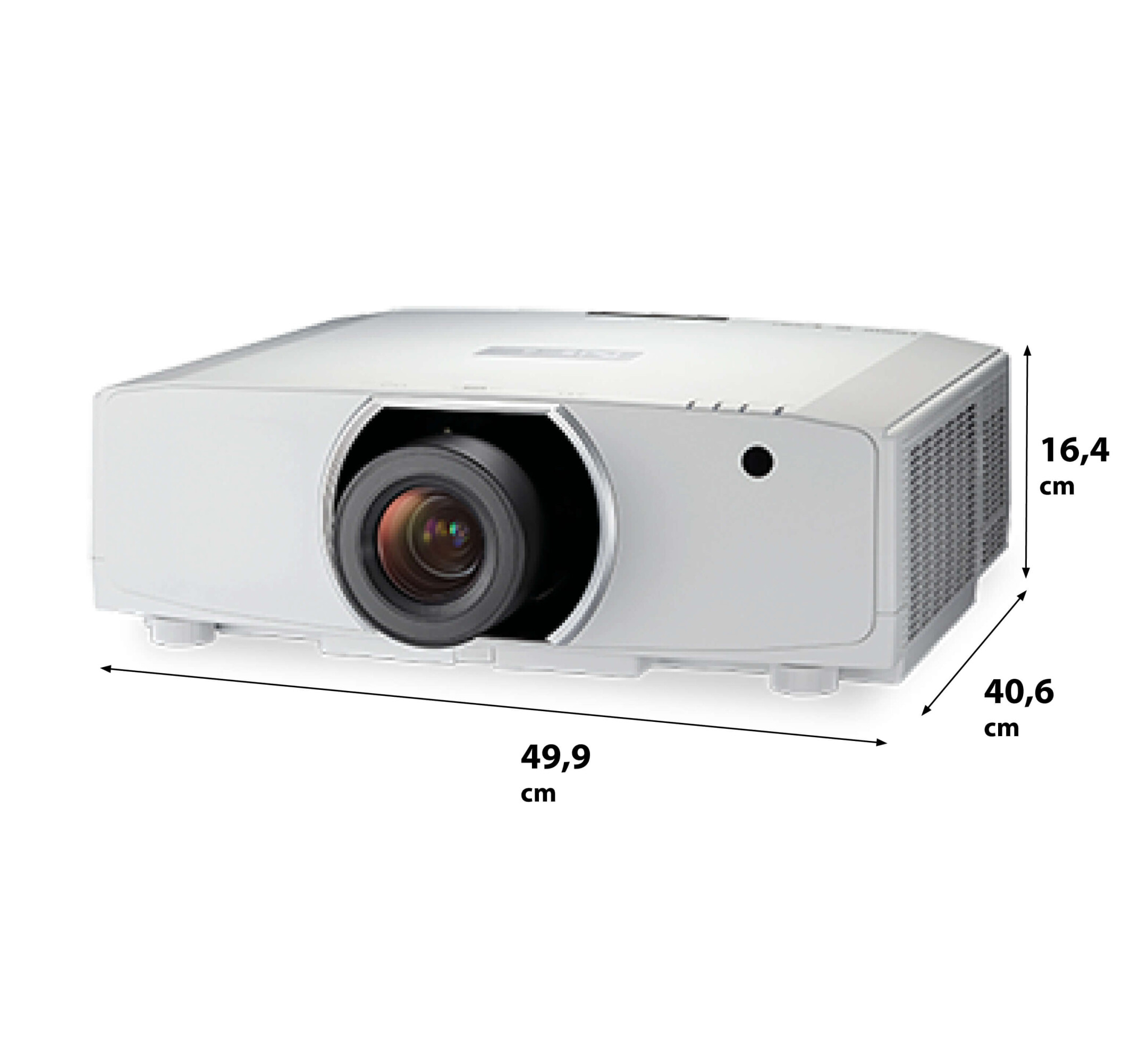 NEC-PA853W-met-losse-lens-NP13ZL