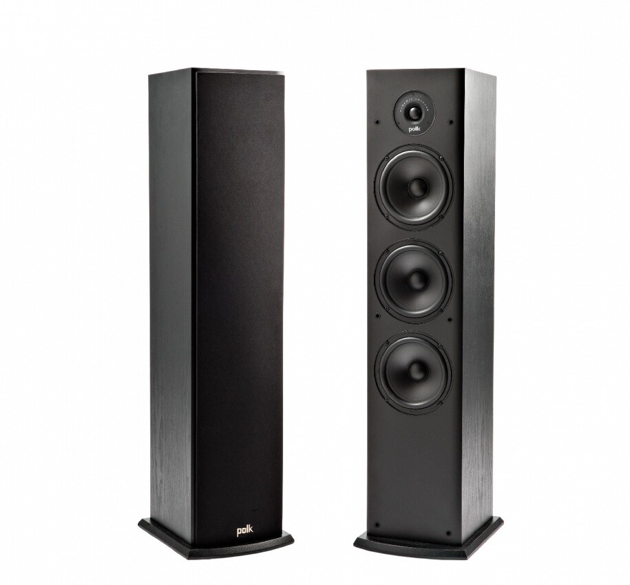 Polk-Audio-T50-3-Wege-Standlautsprecher-Schwarz