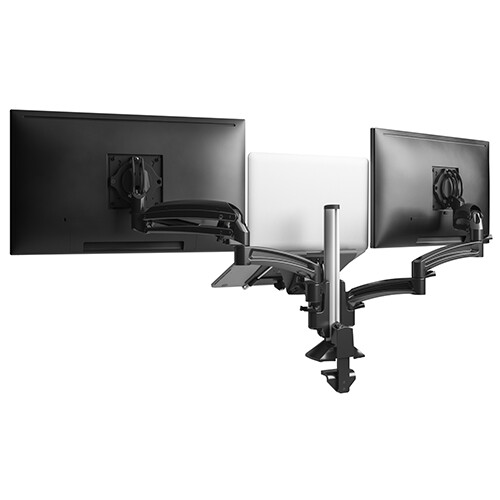 Chief-Kontour-K1C-Driedubbele-3x1-Dynamic-Column-Mount-Monitor-Zwart