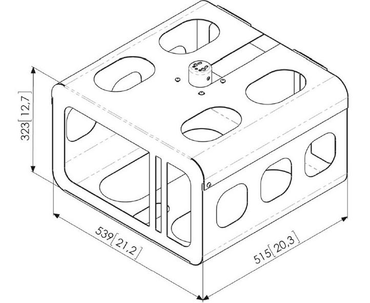 Vogels-PPA-320-Diebstahlschutzgehause-fur-Beamer