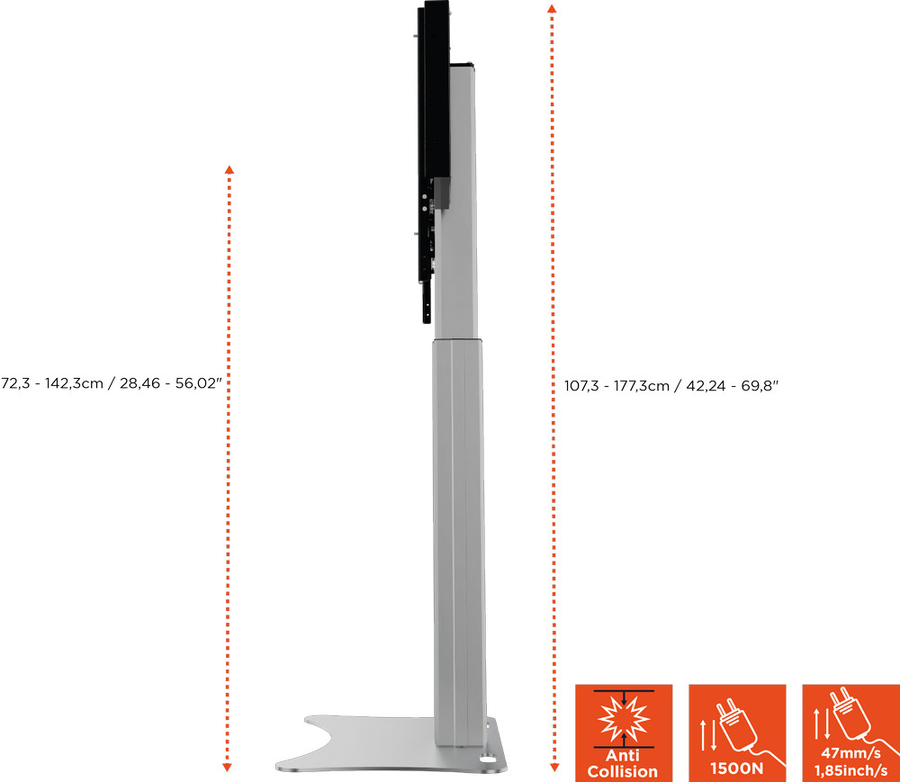 Celexon-Expert-elektrisch-hoogteverstelbare-Display-standaard-Adjust-4286PS-70cm