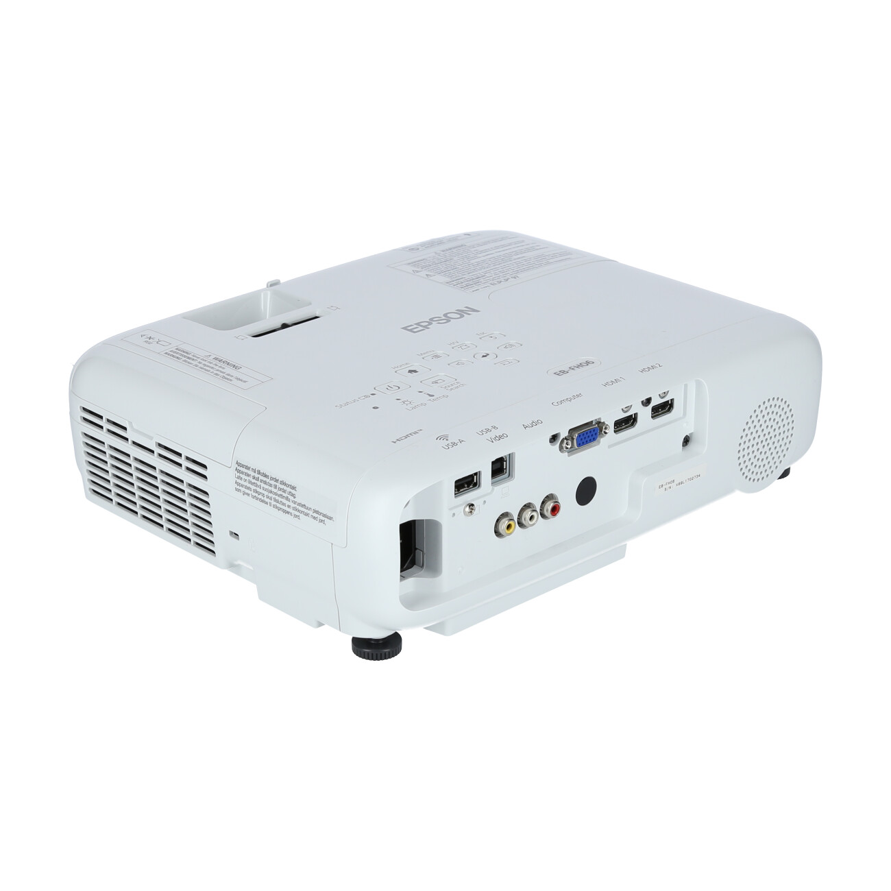 EPSON EB-FH06 - 3-LCD-Projektor - tragbar - 3500 lm (weiß) - 3500 lm (Farbe) - Full HD (1920 x 1080)