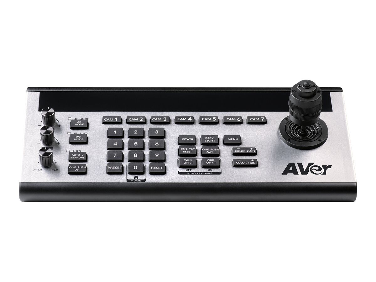 AVer-CL01-PTZ-Camera-Control-RS232-RS422-IP-Visca-PelcoD-PelcoP