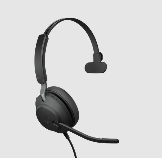 Jabra-Evolve2-40-Mono-Headset-met-snoer-USB-C-aansluiting-voor-Microsoft-Teams