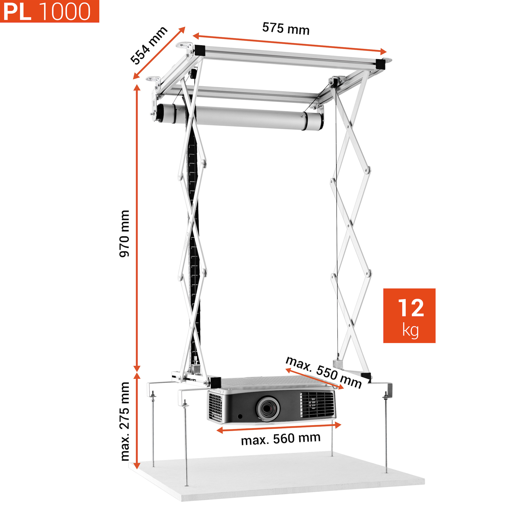 celexon-plafondlift-PL1000-Demo